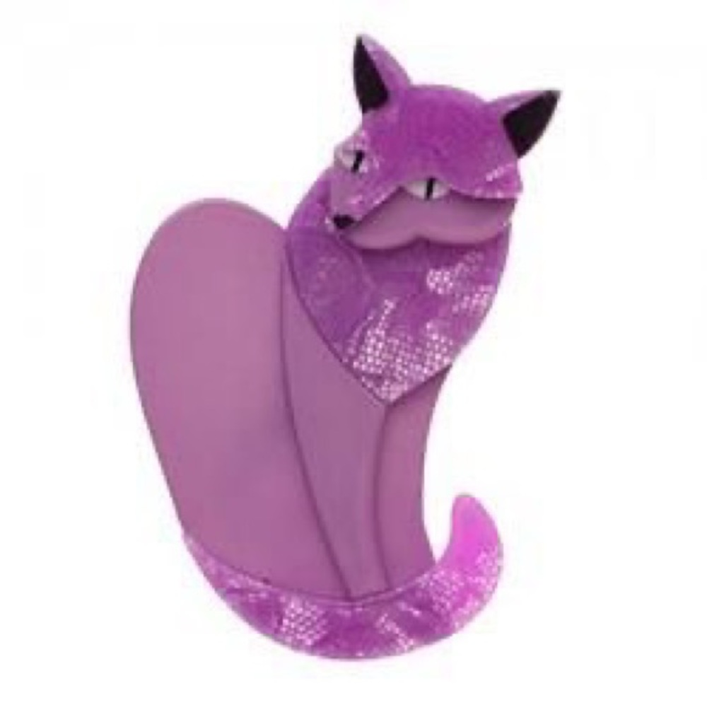 Erstwilder Claudette Cat Brooch Rare